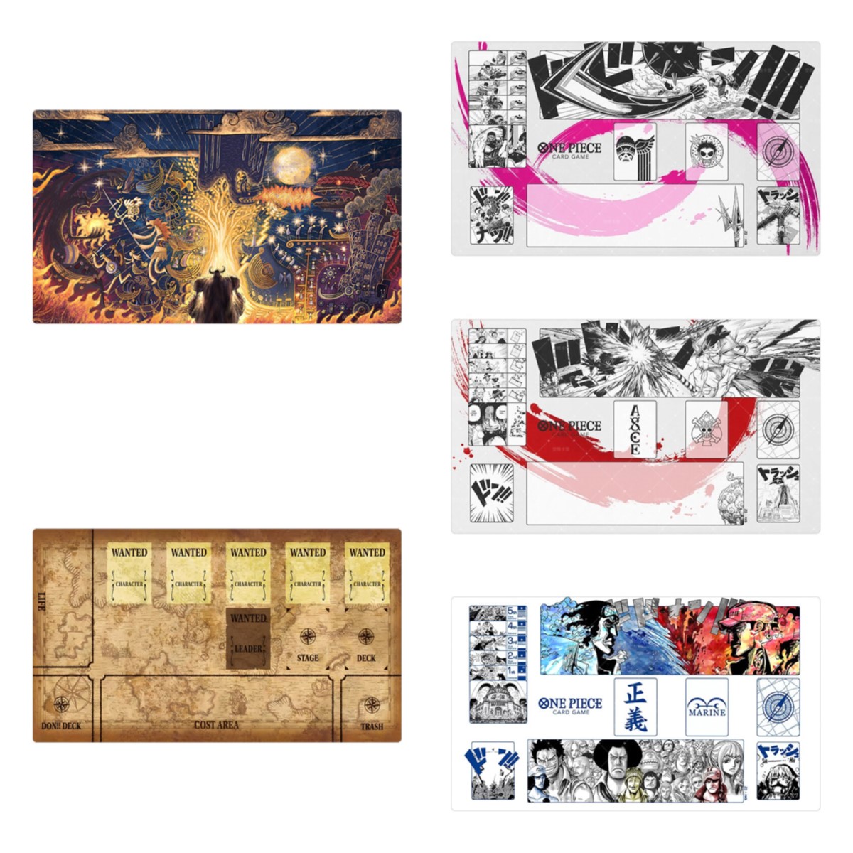Door Mat Blank - 600*350*2 มม. อะนิเมะวันพีซ OPCG DIY การ์ดเพลย์แมท