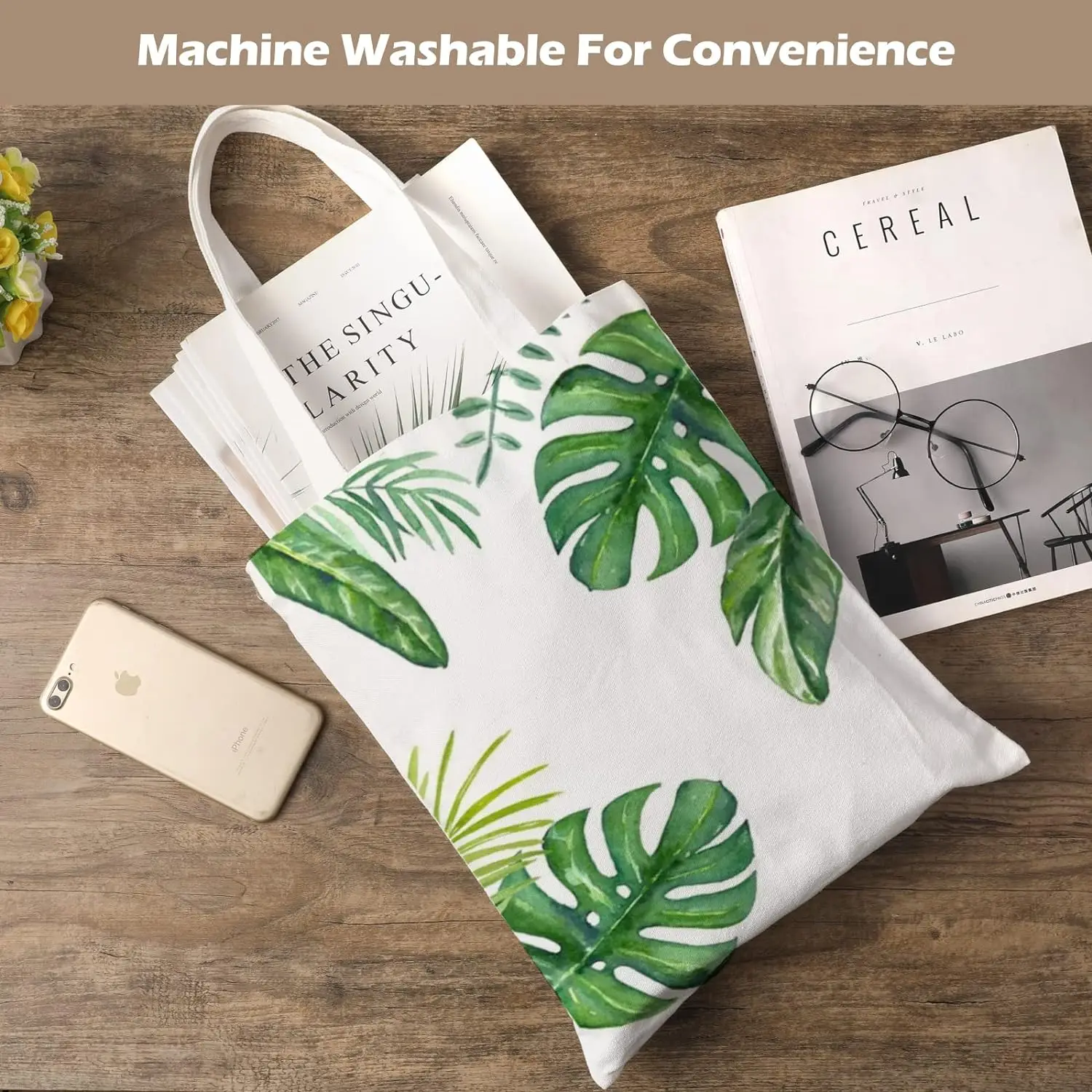 กระเป๋าผ้าแคนวาสสีขาว 6 ชิ้น,  - Tote Bag Sublimation บทวิจารณ์และราคา