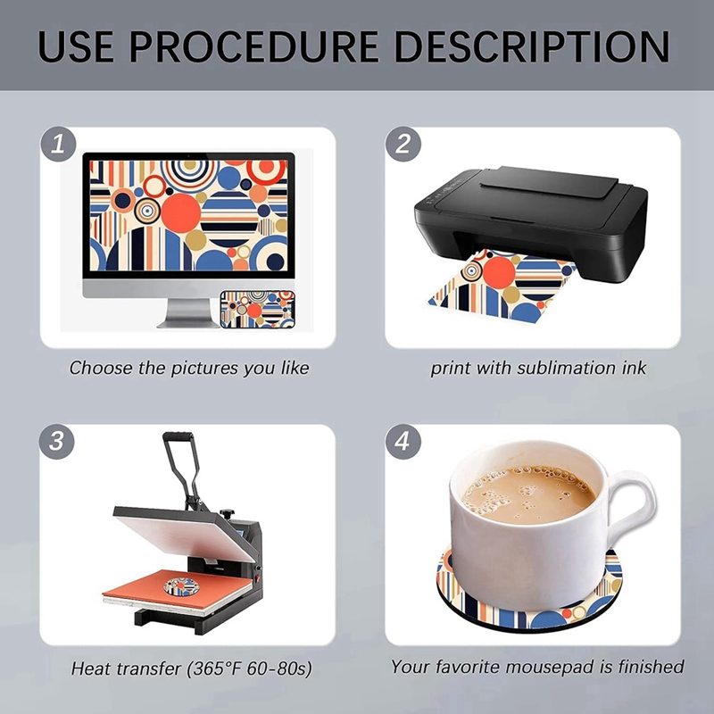 แผ่นรองแก้วเปล่าสำหรับงานซับลิ - Coaster Sublimation Blank บทวิจารณ์และราคา