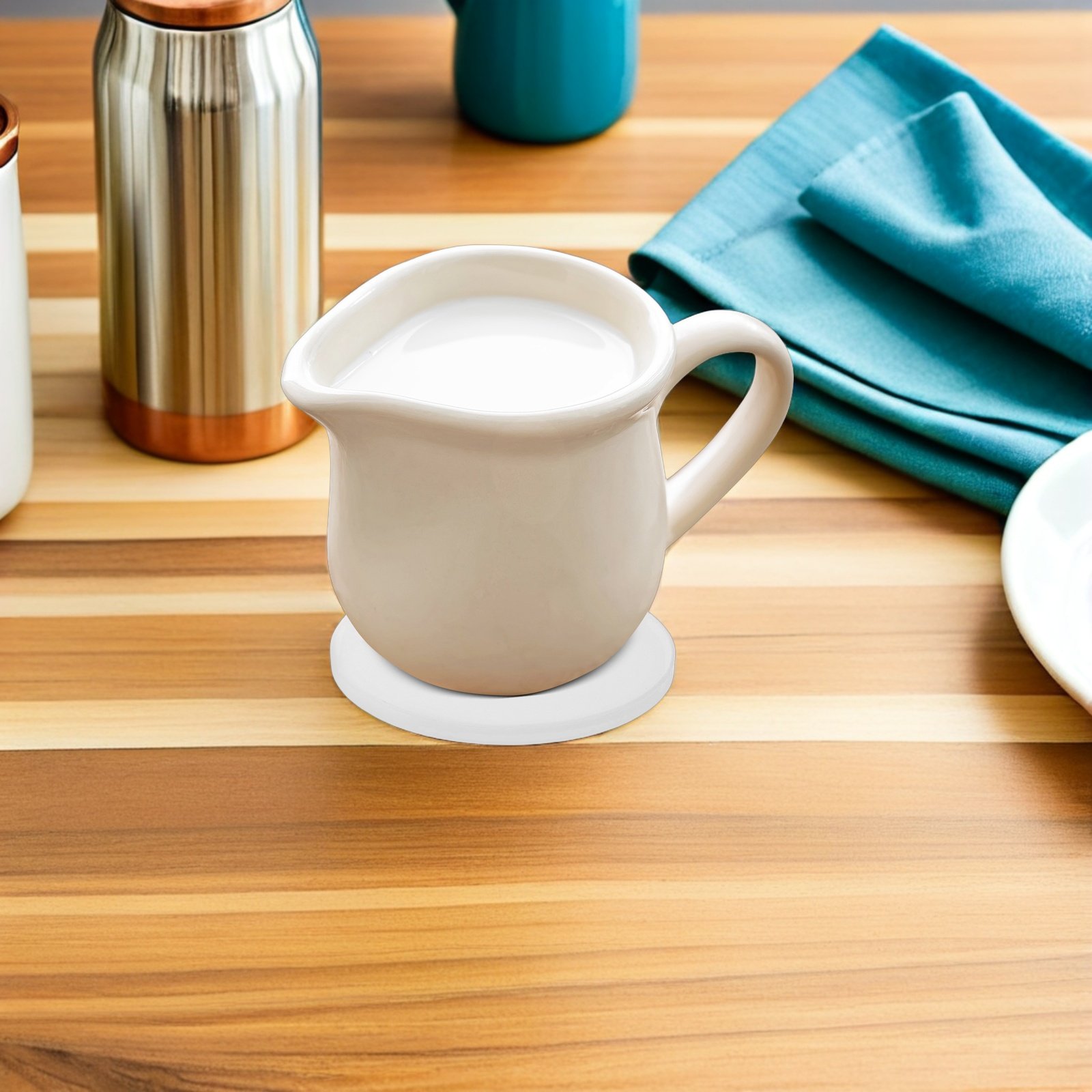 แผ่นรองแก้วเซรามิกสีขาวแบบกลม  - Coaster Sublimation Blank บทวิจารณ์และราคา