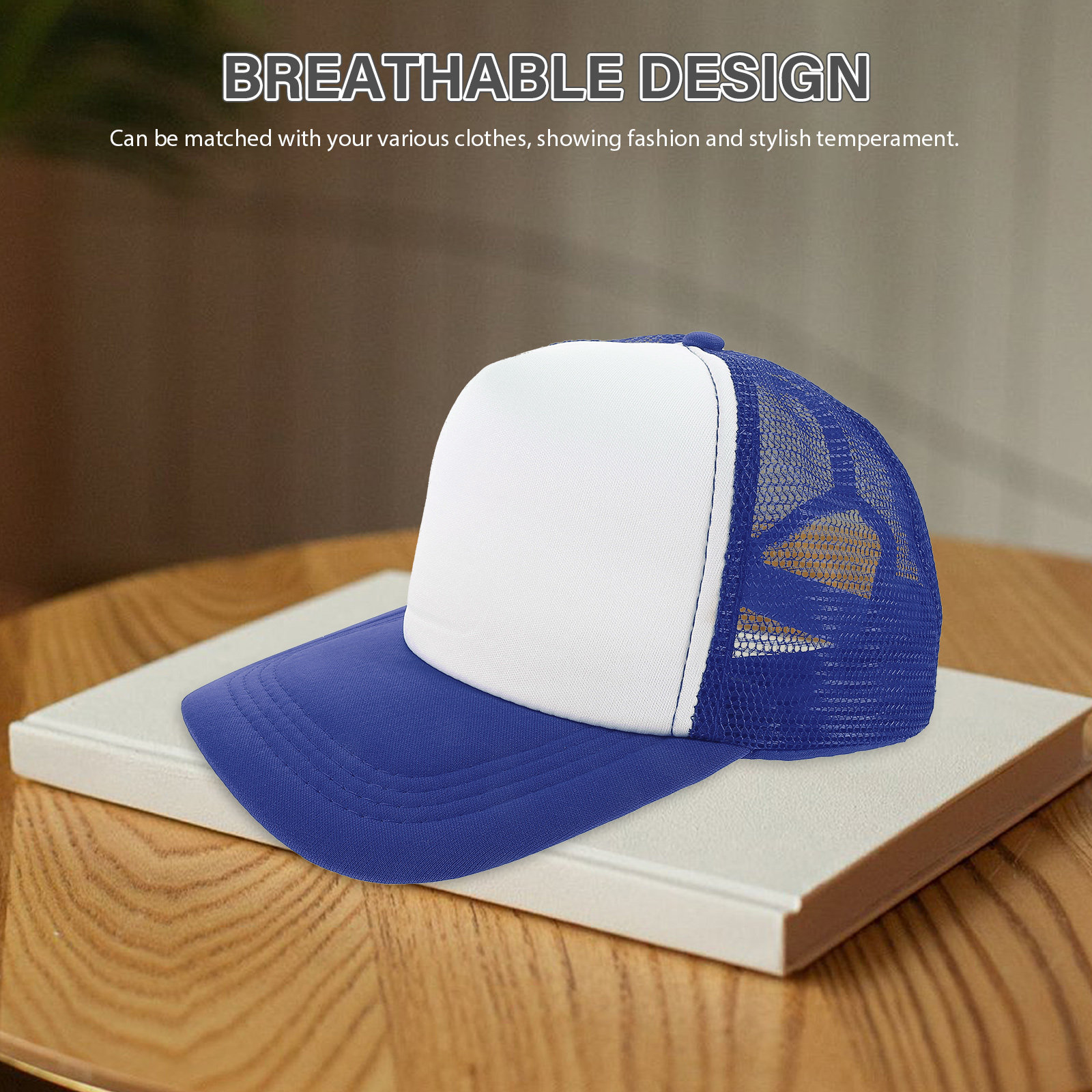 หมวกเบสบอลตาข่ายเปล่า 10 ชิ้น  - Hat Sublimation Blank บทวิจารณ์และราคา