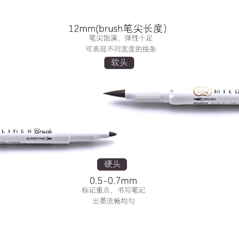 ปากกาหมึกซึม Zebra 25สีอ่อน WF - Zebra Pen Mildliner บทวิจารณ์และราคา