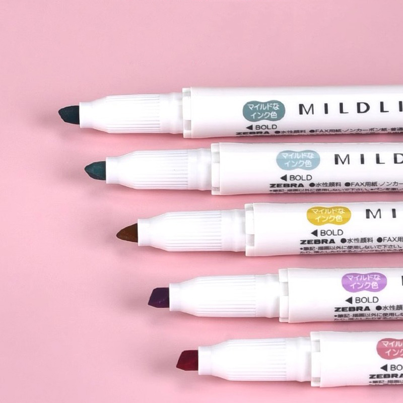 Zebra 1pcs Highlighter ปากกา W - Zebra Pen Mildliner บทวิจารณ์และราคา