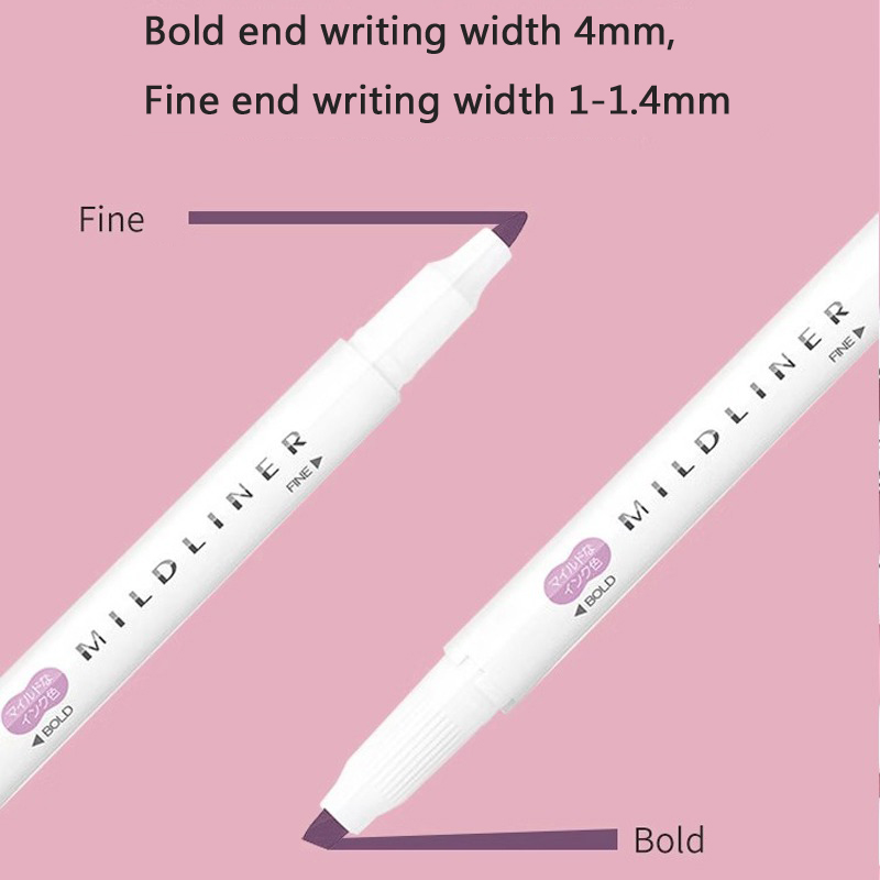 Zebra 1pcs Highlighter ปากกา W - Zebra Pen Mildliner บทวิจารณ์และราคา