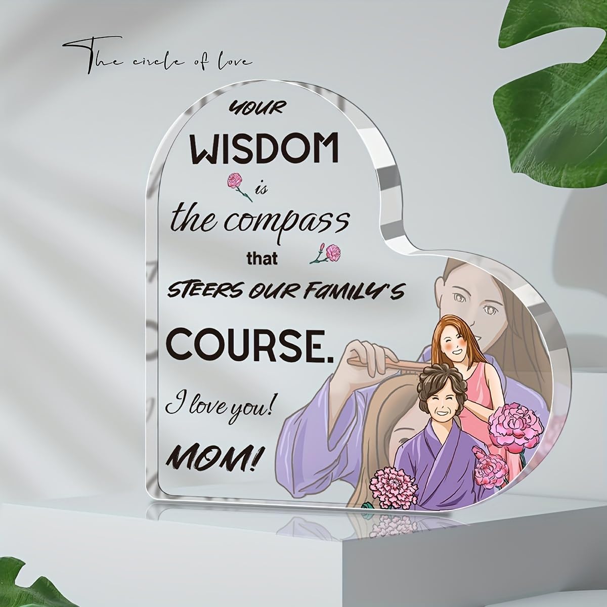 แผ่นอะคริลิคทรงหัวใจสำหรับครอบ - Photo Acrylic Block บทวิจารณ์และราคา