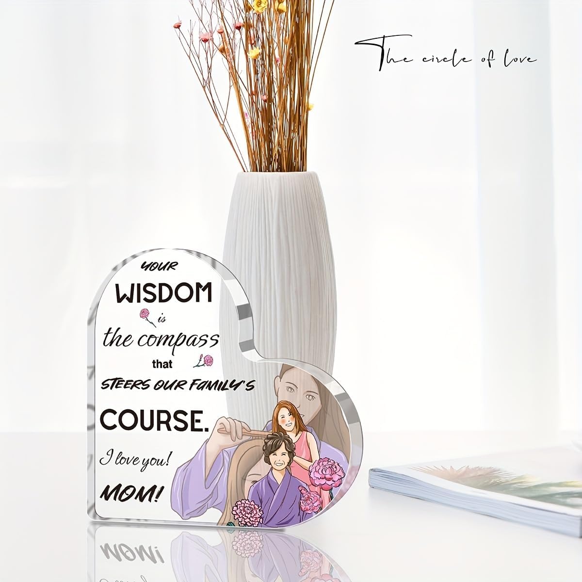 แผ่นอะคริลิคทรงหัวใจสำหรับครอบ - Photo Acrylic Block บทวิจารณ์และราคา