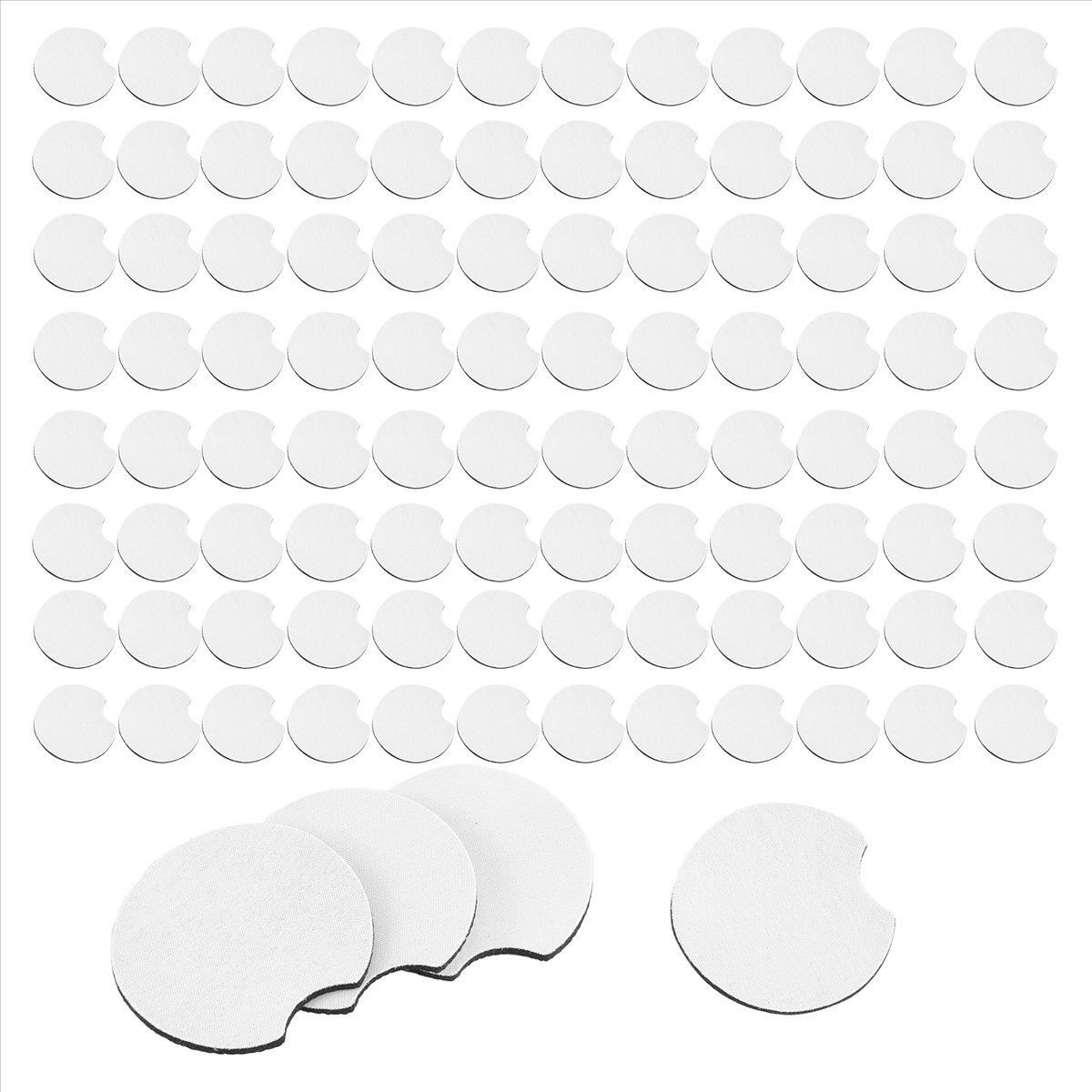 แผ่นรองแก้วรถยนต์แบบเปล่าสำหรั - Coaster Sublimation Blank บทวิจารณ์และราคา