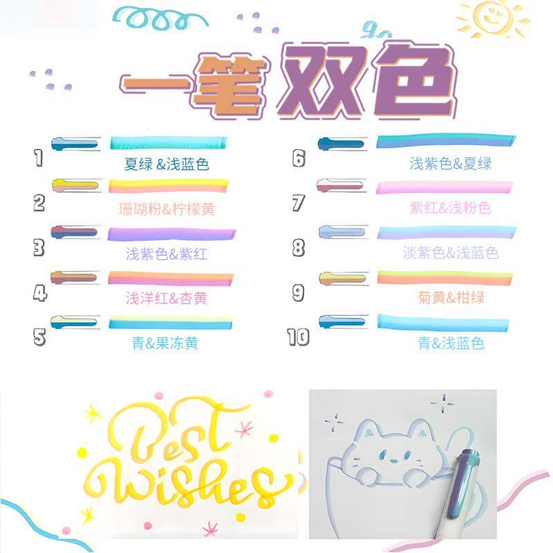 ปากกาไฮไลท์ Zebra Mildliner Mi - Zebra Pen Mildliner บทวิจารณ์และราคา