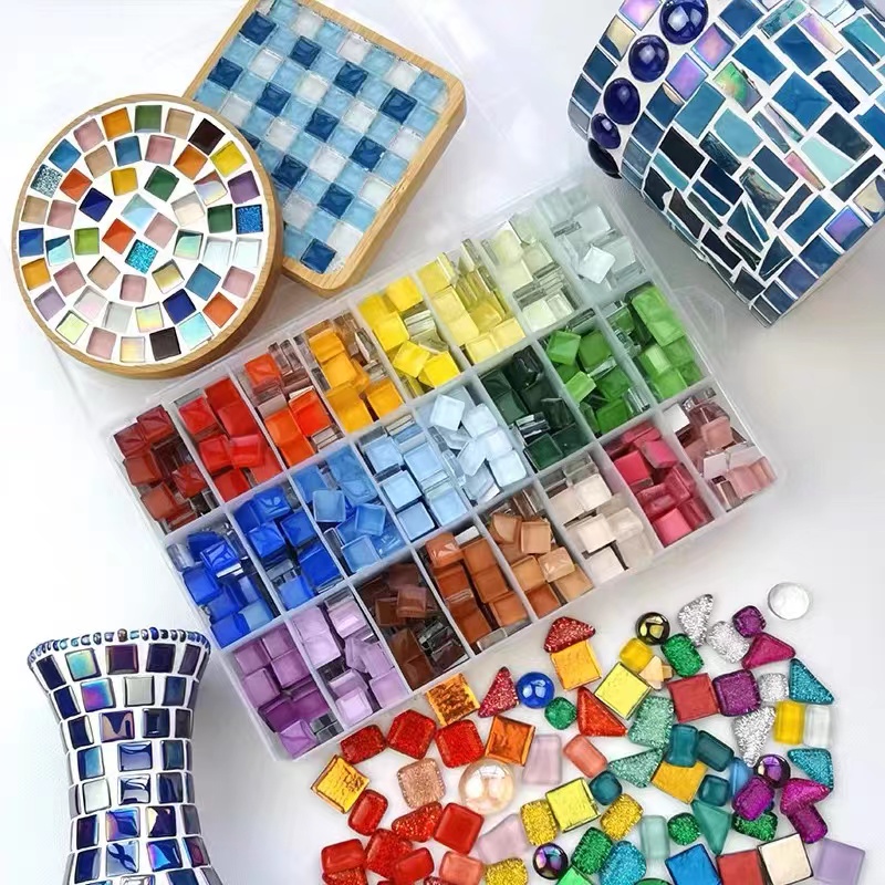 DIY เซรามิคโมเสคแก้ว 50 ชิ้นกร - Ceramic Tile Blank บทวิจารณ์และราคา