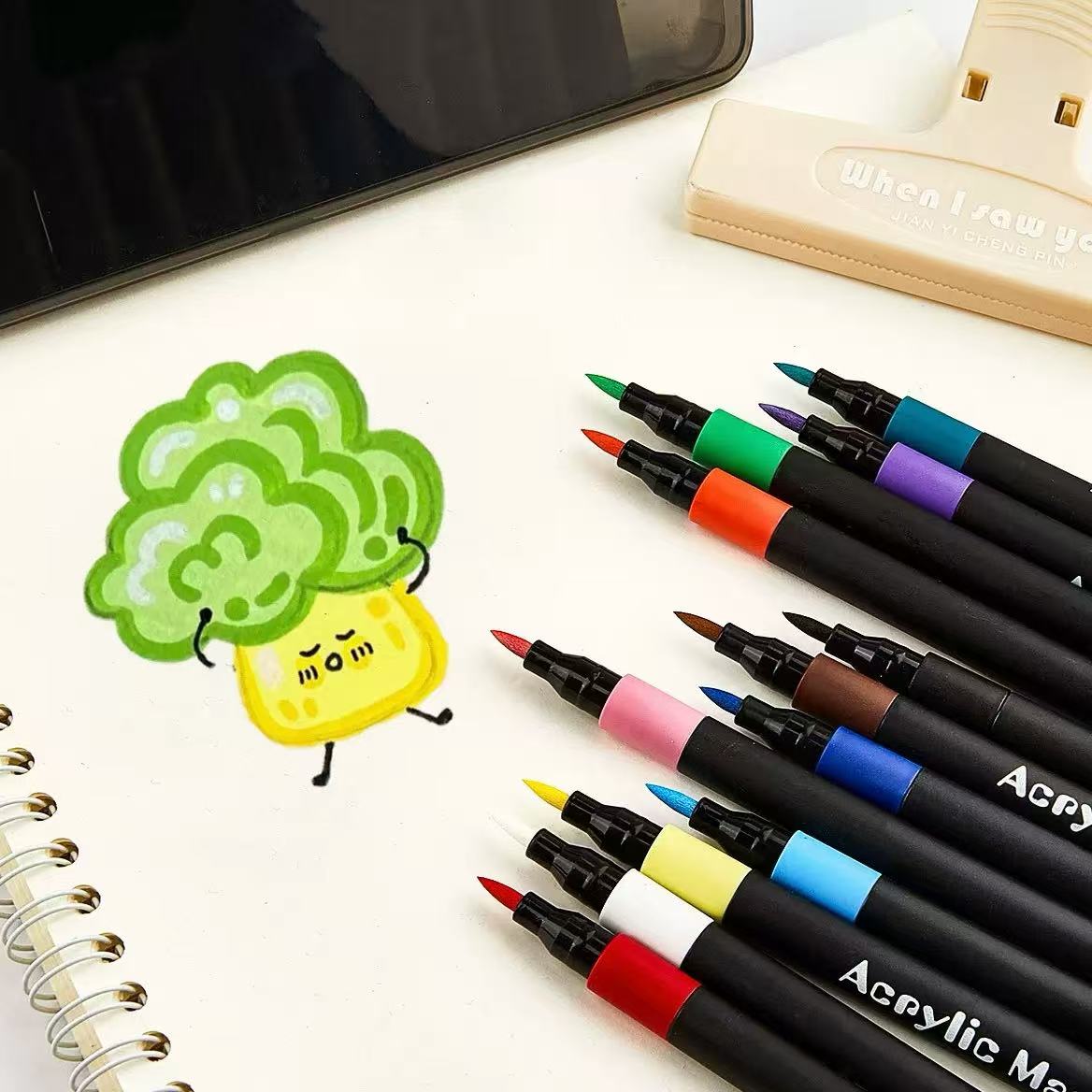 ปากกาอะคริลิคหัวแปรงนุ่ม 12/24 - Copic Marker Classic บทวิจารณ์และราคา
